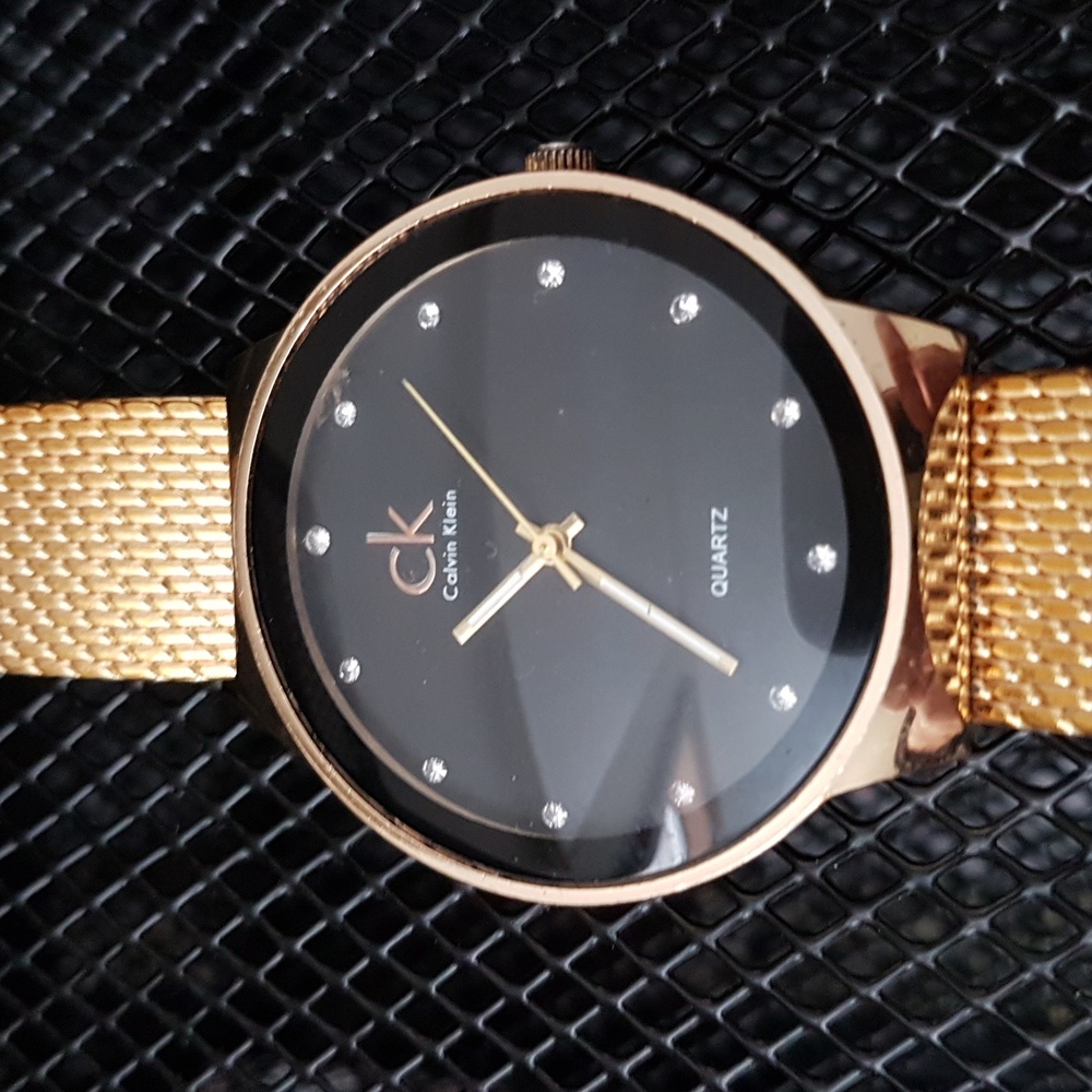 Calvin Klein Quartz Gold Watch